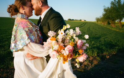 Destination Wedding Photography | Susanne + Tom’s sequinned Swedish farmhouse wedding